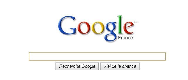 La nouvelle page d'accueil telle qu'elle apparaît lors du chargement