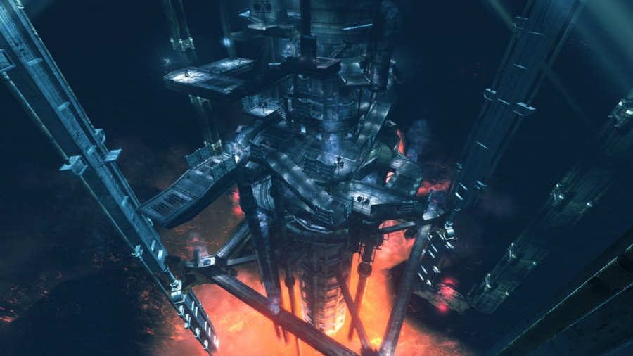 La verticalité est à la mode, dans Lost Planet 2  comme ailleurs.