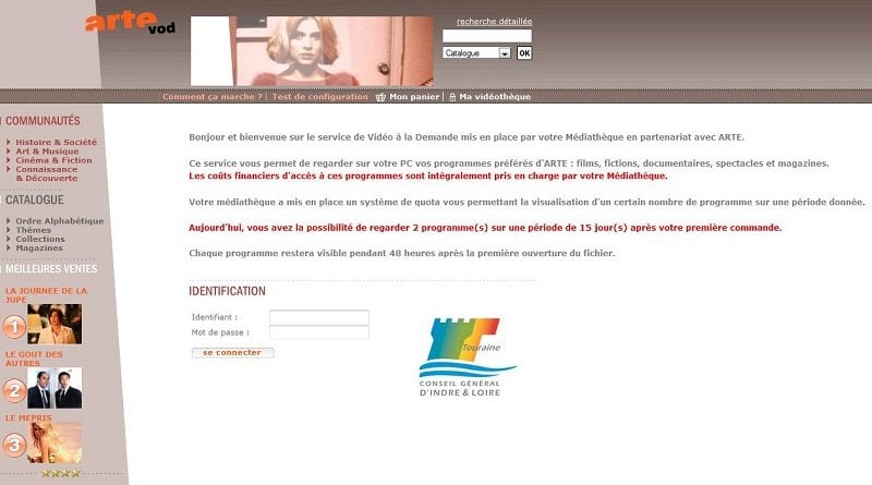 La VOD pour les bibliothèques d'Indre-et-Loire