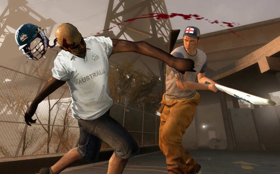 Left 4 Dead 2 a introduit  les armes de corps à corps