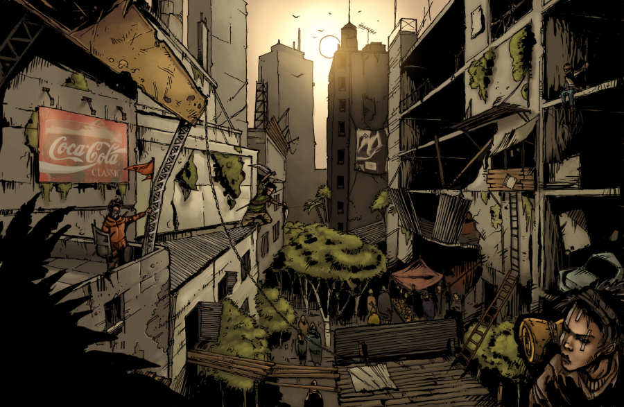 Leelh - Mégalopole d'après-apocalypse