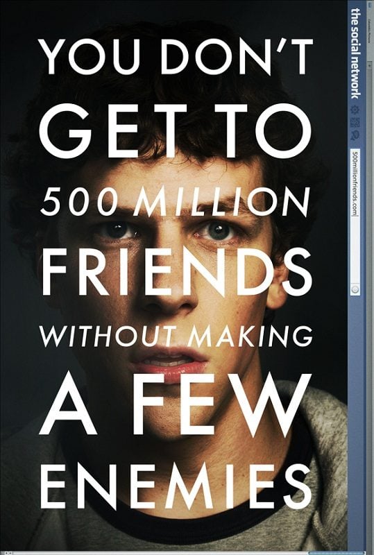 L'affiche de The Social Network