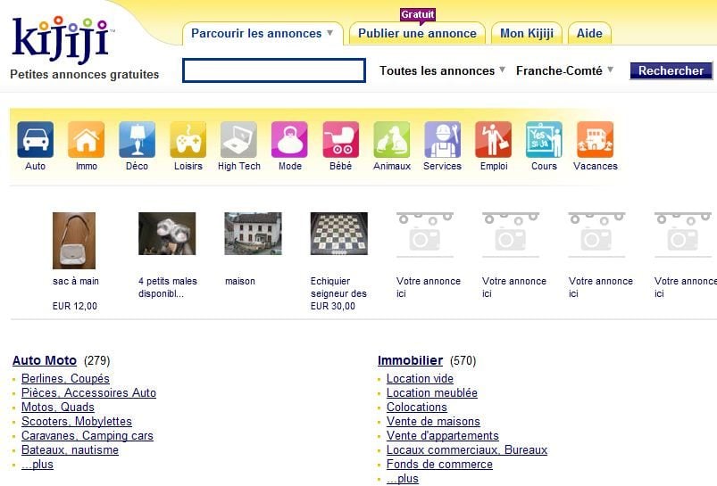 Lancé en 2005, Kijiji fermera le 16 août.