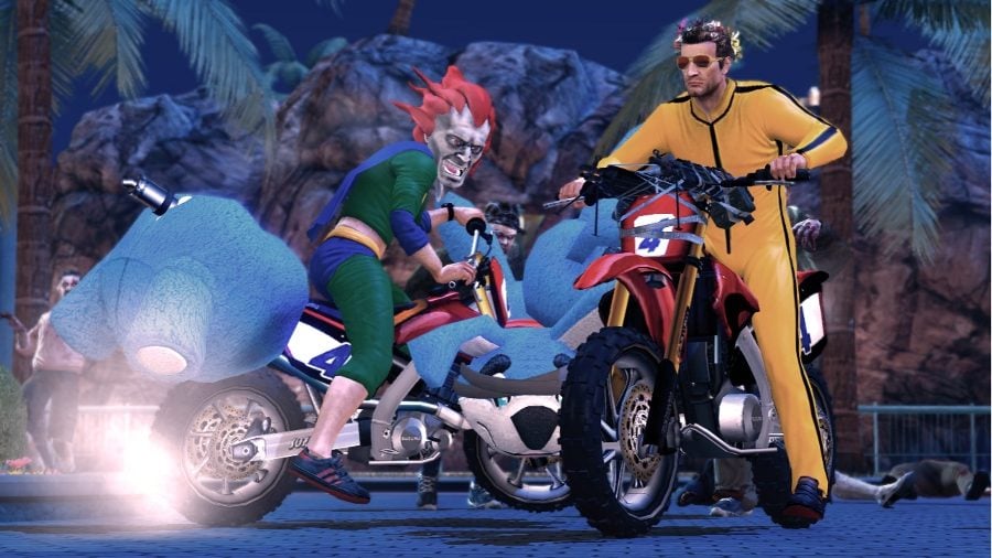 Frank West avait son appareil photo ; Chuck Green a sa moto