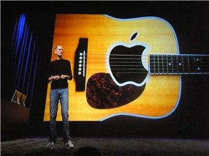 Steve Jobs aime la musique
