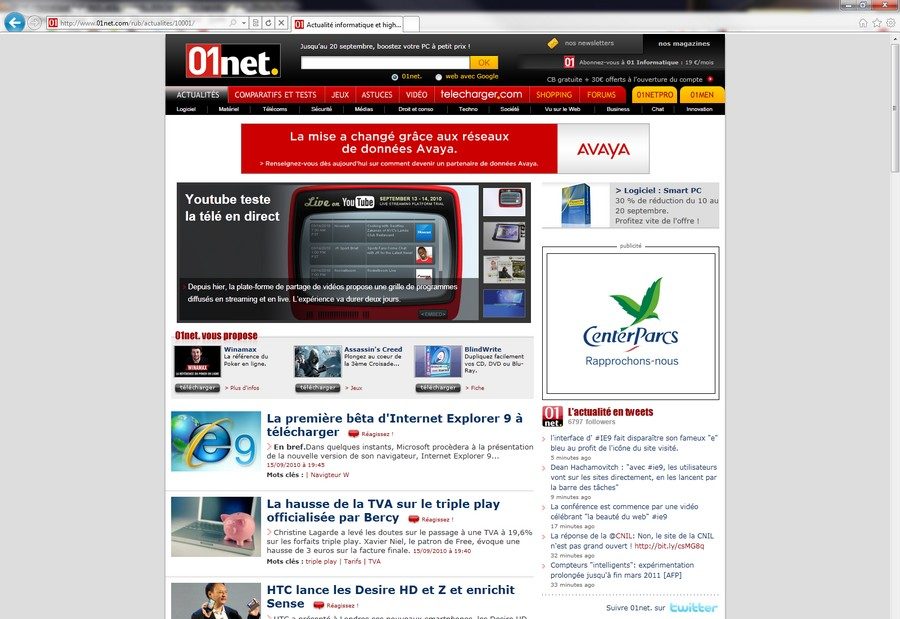 IE9&nbsp;: un air de Chrome&nbsp;?