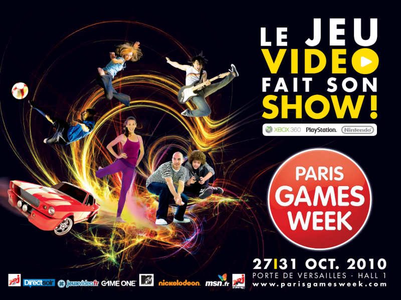 Affiche de la première Paris Games Week