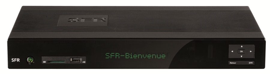 Le nouveau décodeur TV de SFR embarque un disque de 250 Go