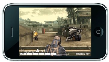 Metal Gear sur iPhone