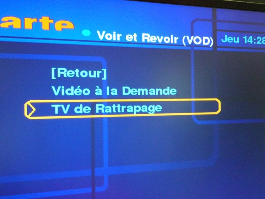 Au choix&nbsp;: de la VOD ou de la télé de rattrapage