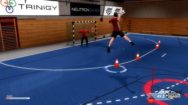 Un jeu vidéo de handball orienté action, une première