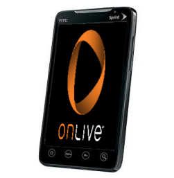 OnLive sur les smartphones HTC
