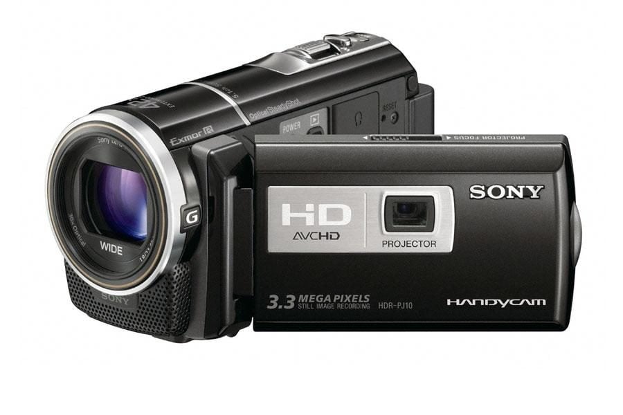 Sony Handycam HDR-PJ10 : caméscope Full HD et projecteur à la fois