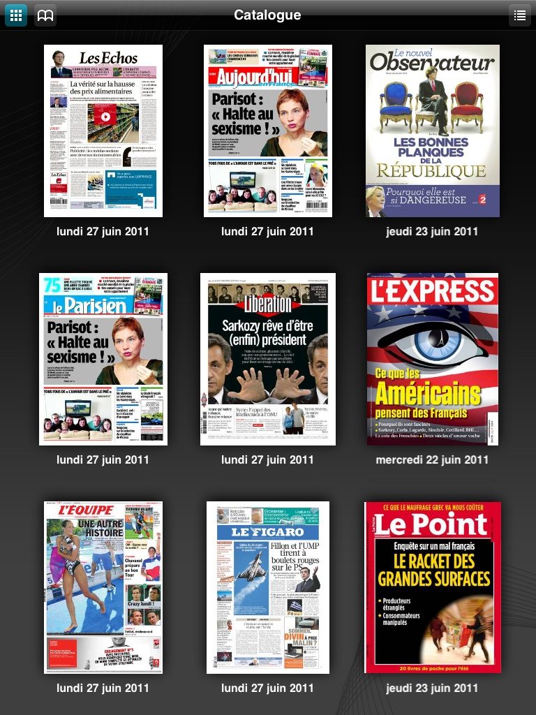 Titres proposés par E-Presse