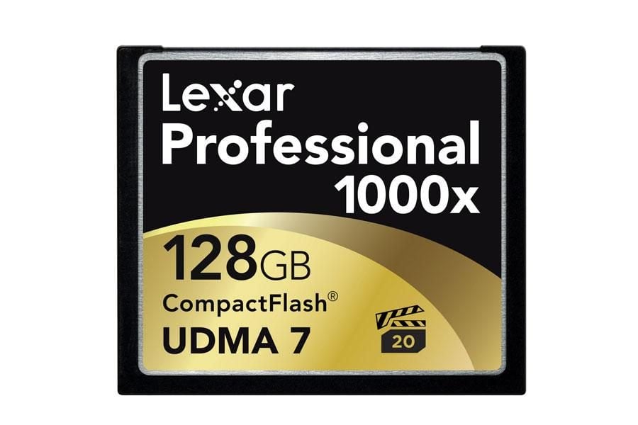 Lexar Professional 1000x Compact Flash 128GB UDMA-7 - Fiche technique 