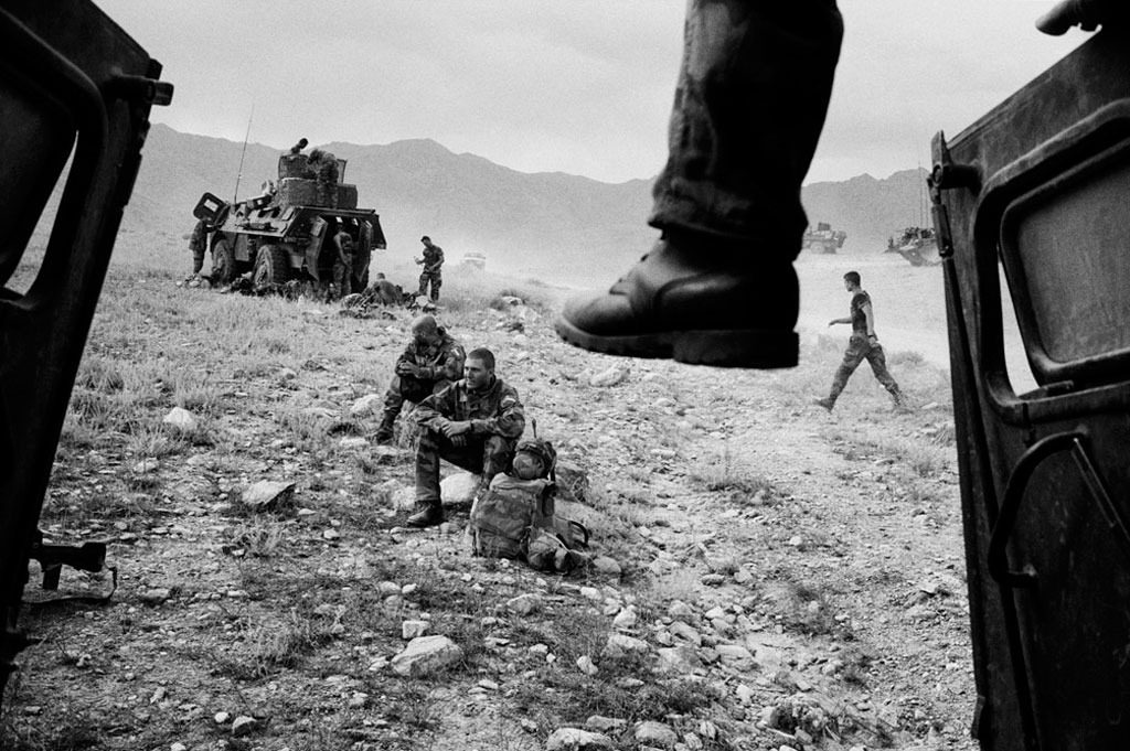 Avec les troupes françaises en Afghanistan en 2008