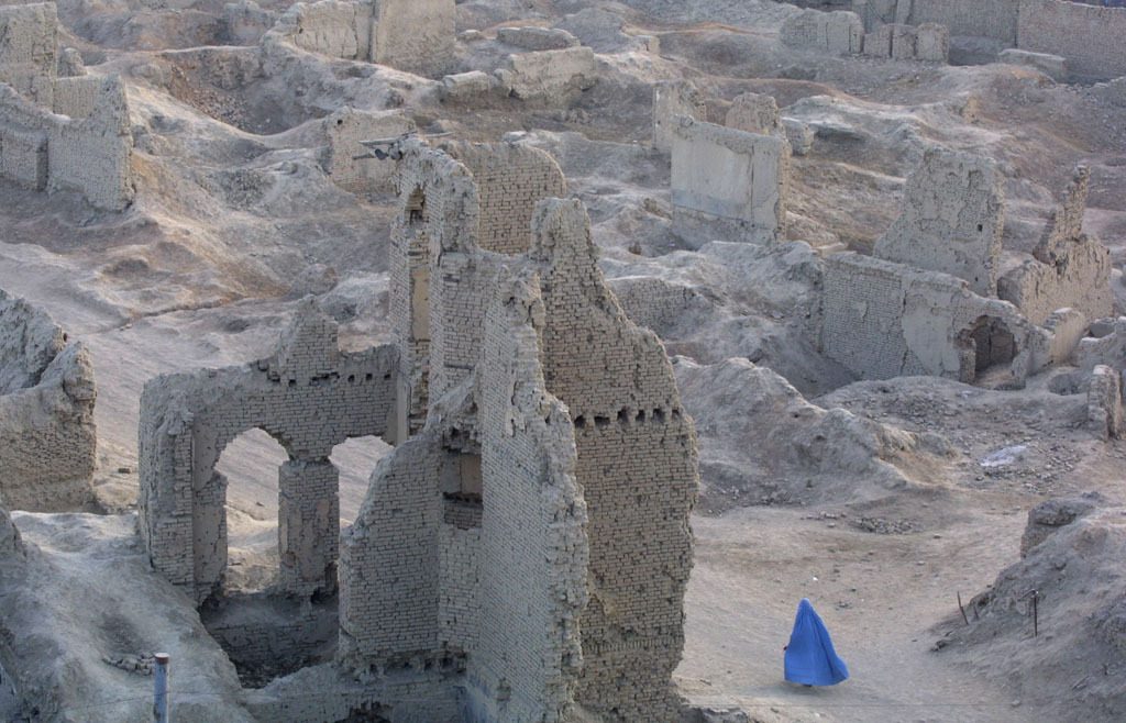 Kaboul détruite, Afghanistan