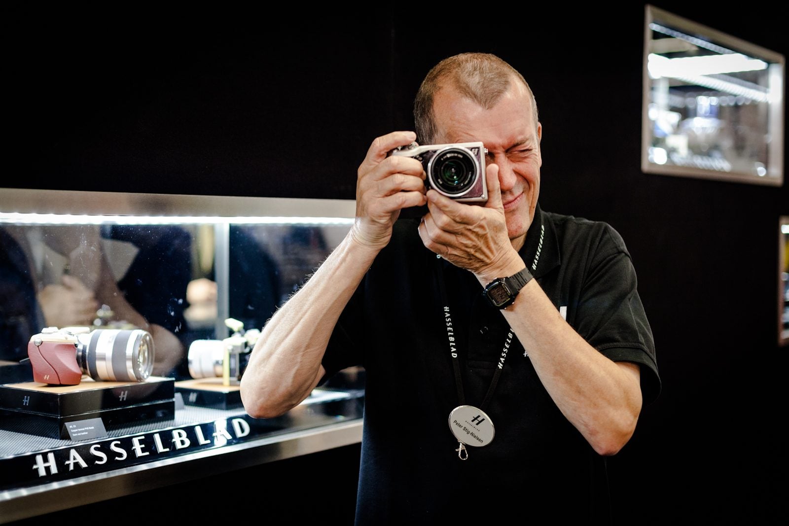 Peter Stieg-Larsen, chef de produits chez Hasselblad.