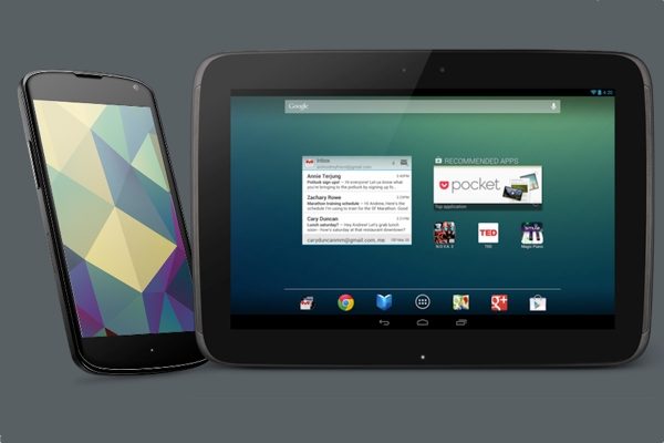 Nexus 4 et 10, de Google