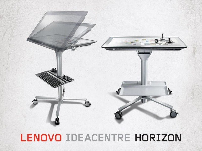 CES 2013 : Lenovo Horizon, du PC à la table de jeu virtuelle