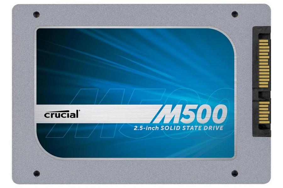 Comparatif Crucial M500 contre Crucial MX500 1 To 