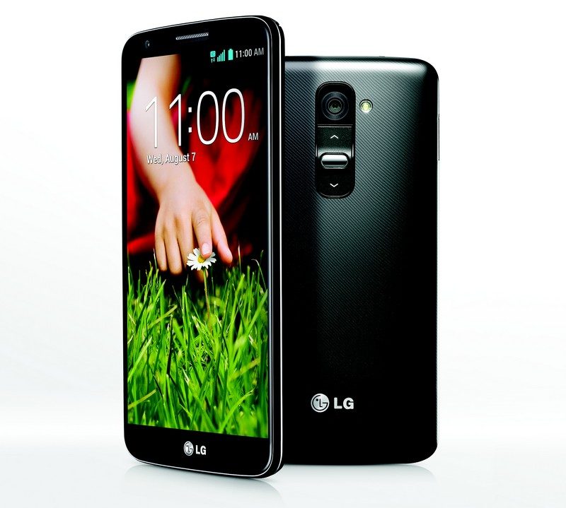Le LG G2 et sa drôle de touche (arrière).