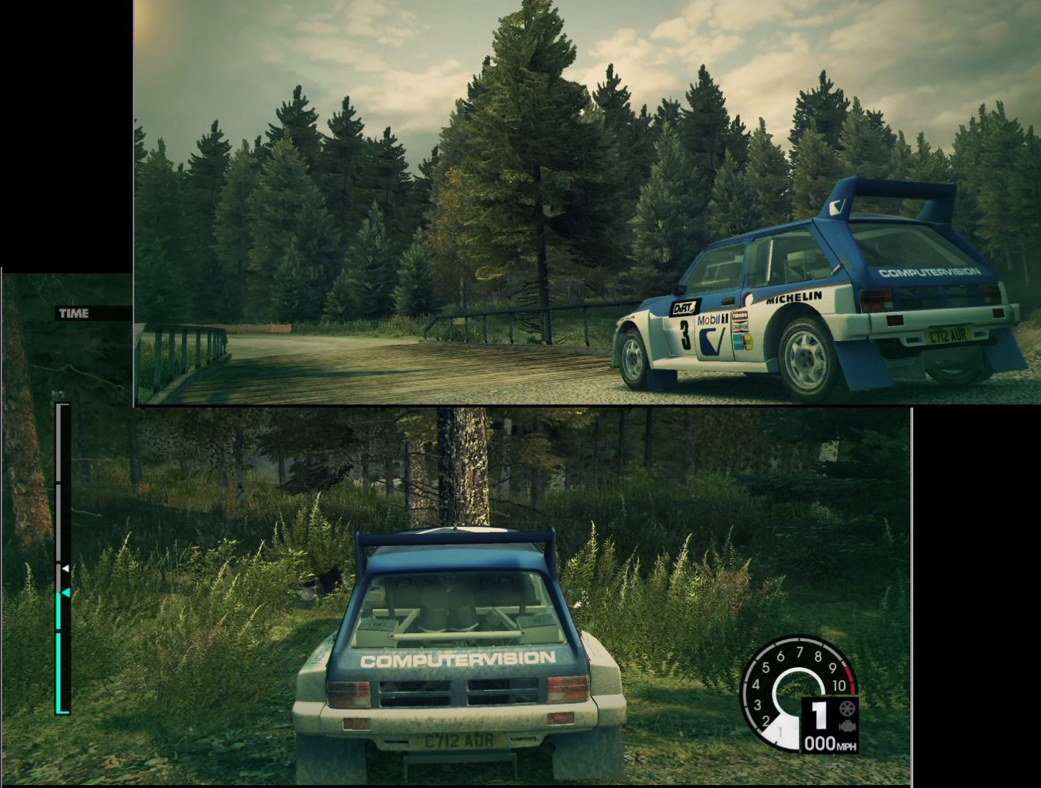 À la différence de Steam, le Cloud ne nécessite pas de machine puissante pour jouer à des jeux récents. Ici, Dirt 3 avec une puce graphique de 2004&nbsp;!