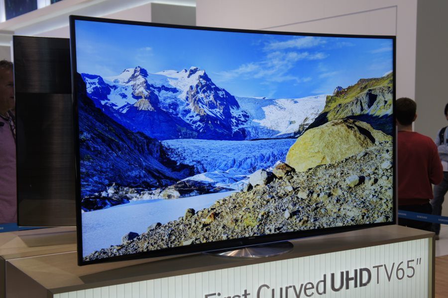 Samsung LCD courbé