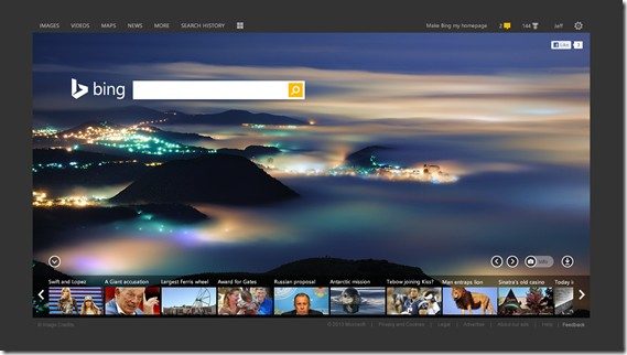 Bing: un nouveau design