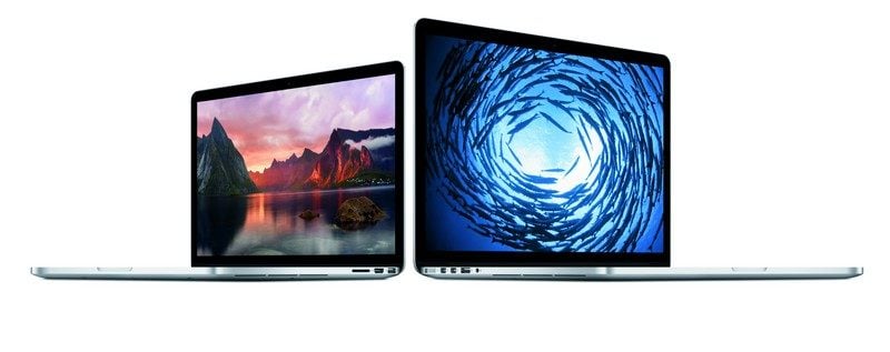 Deux nouveaux Macbook Pro 13 pouces et 15 pouces.