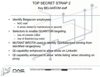 Slide provenant d'Edward Snowden