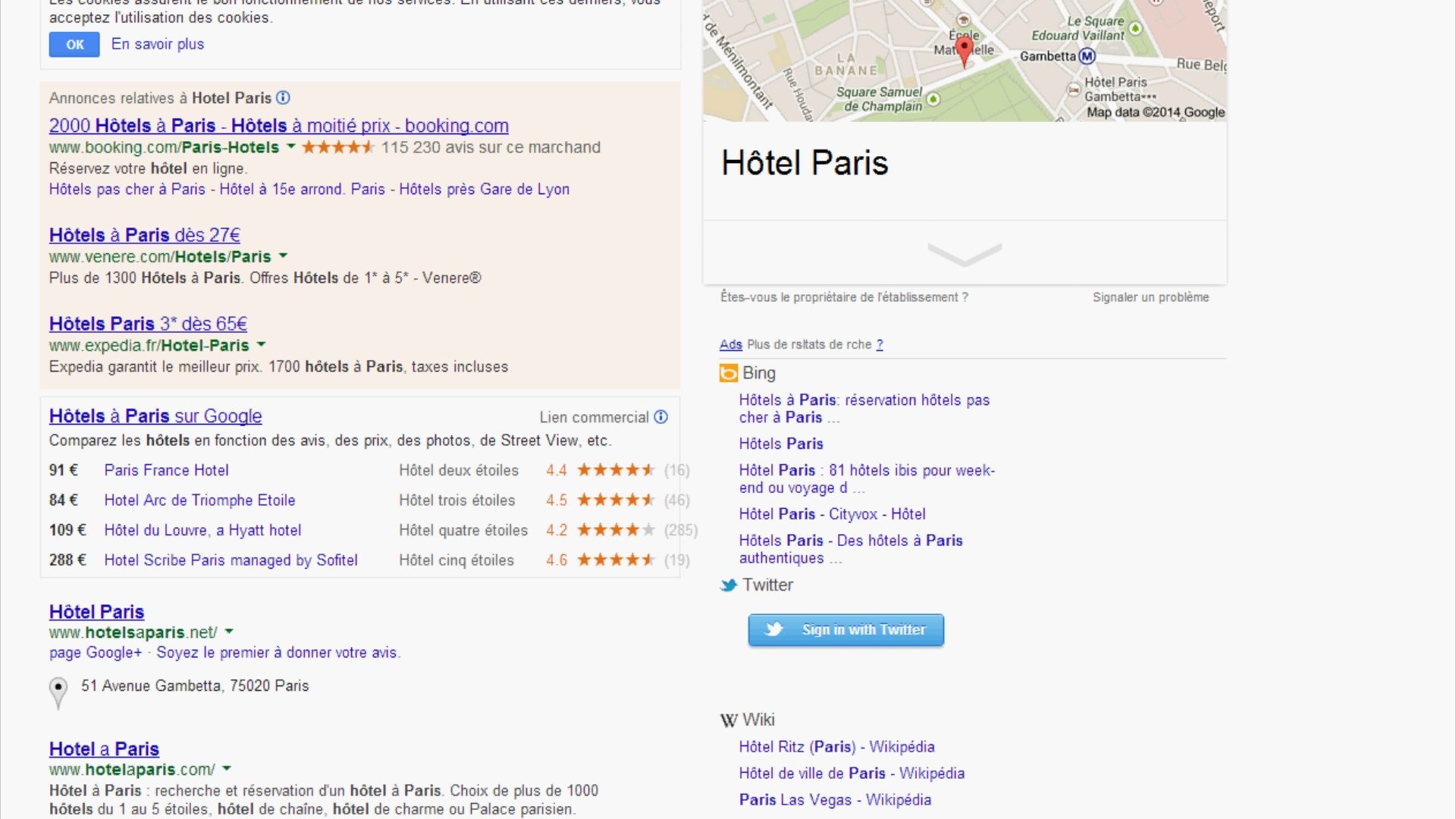 Google Hotel Finder