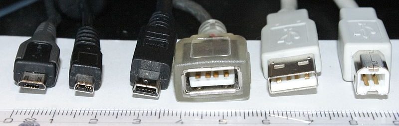 Connecteurs USB