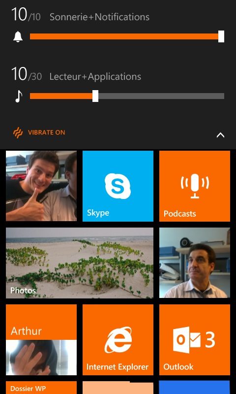 Réglages audio améliorés
