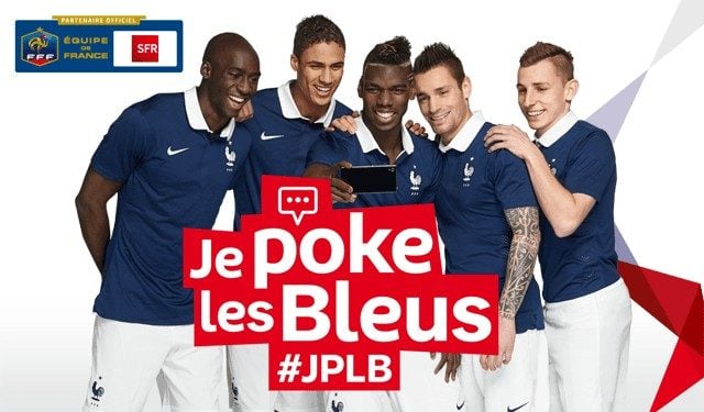 Je poke les Bleus