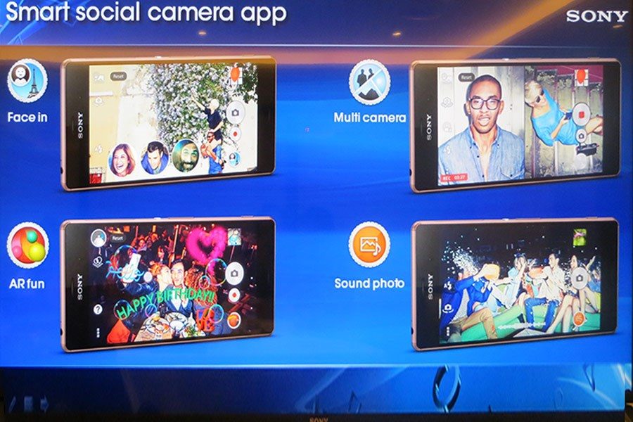 Nouvelles applications Sony