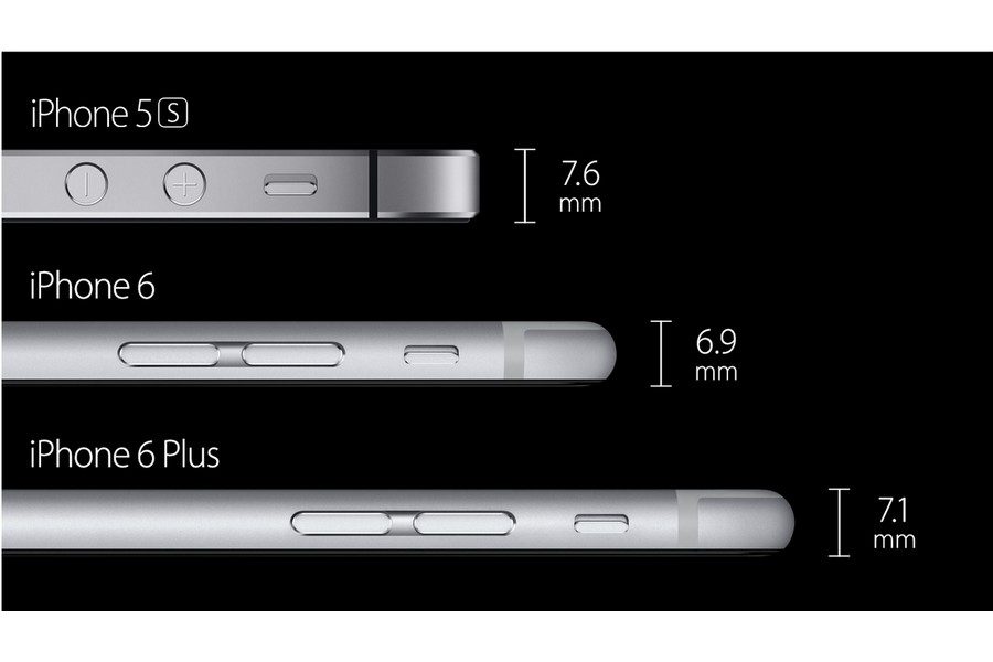 IPhone 6 Plus : un boitier plus fin que celui de l'iPhone 5S