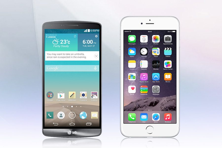 LG G3 vs Apple iPhone 6 Plus