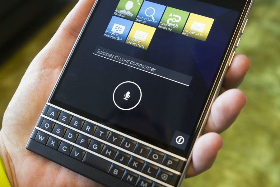 Avec Passport, BlackBerry Assistant fait son apparition.