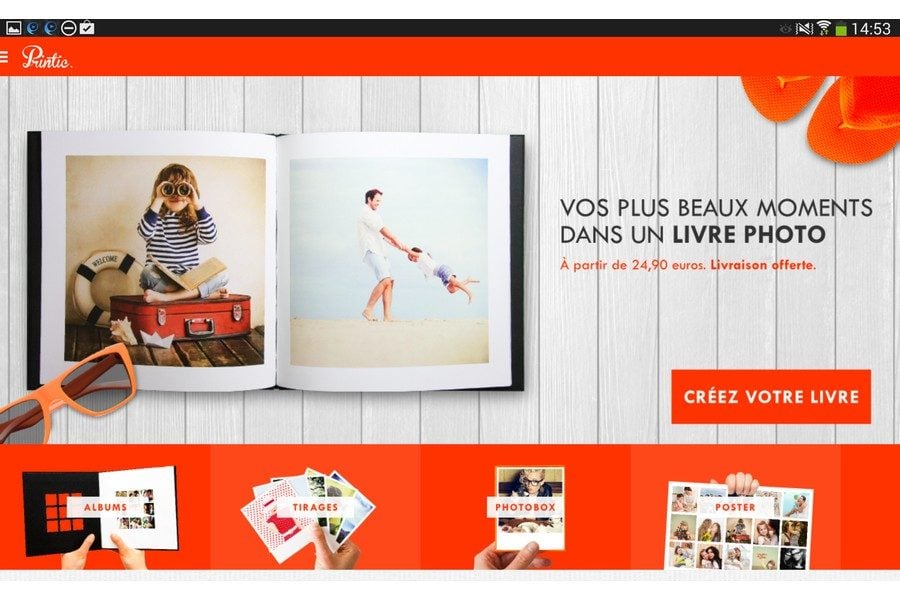 Application Printic pour smartphone et tablette