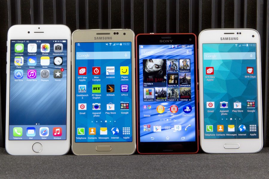 iPhone 6 - Galaxy Alpha - Z3 Compact - Galaxy S5 Mini