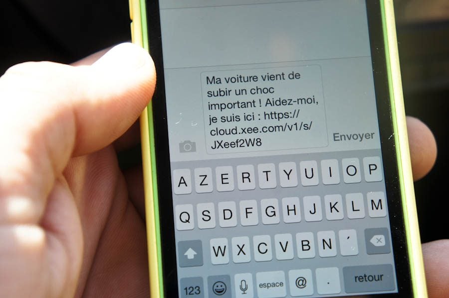 XeeAlerte - Déclaration d'accident