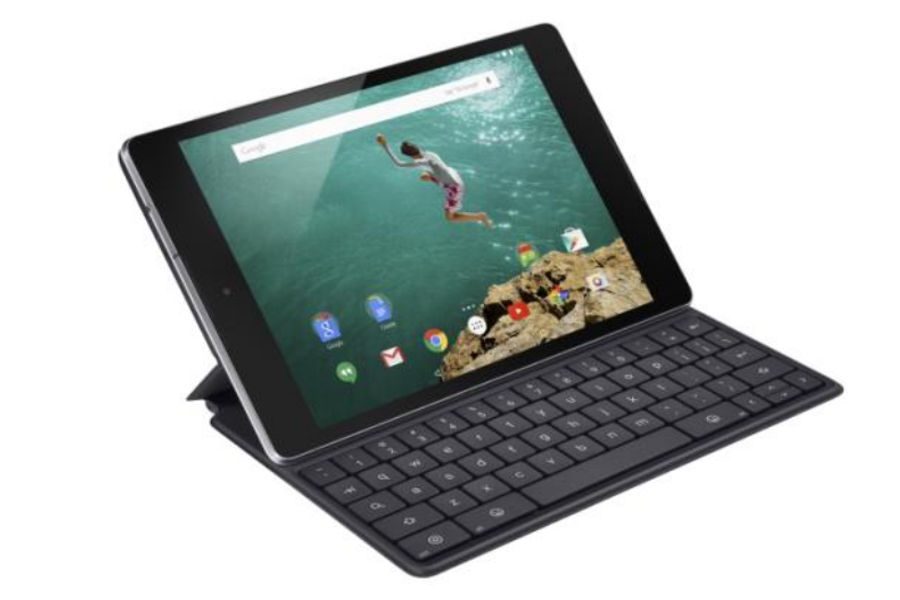 La Google Nexus 9 avec son clavier