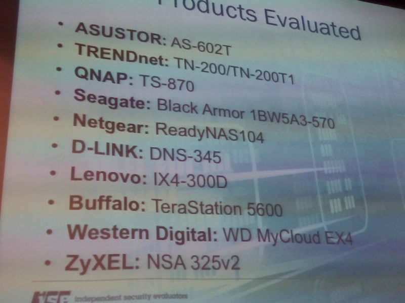 Tous ces serveurs NAS peuvent être piratés.