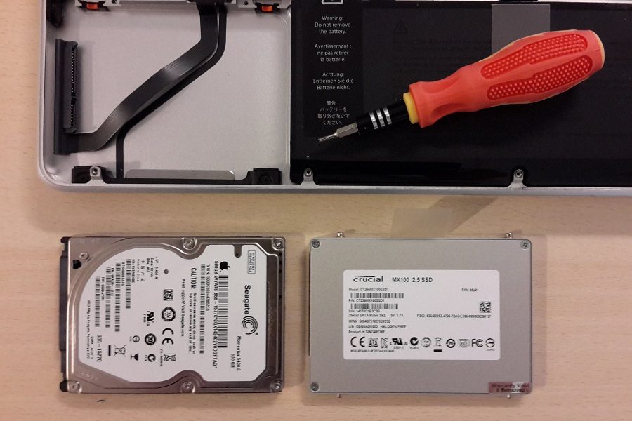Remplacement du disque dur par le SSD
