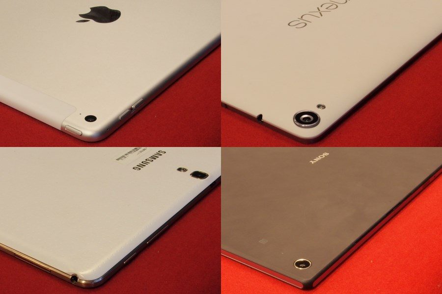 Finitions des quatre tablettes grand format