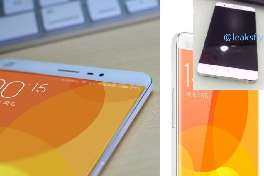 Des photos rumeurs sur le prochain smartphone de Xiaomi, avec un écran sans rebord.