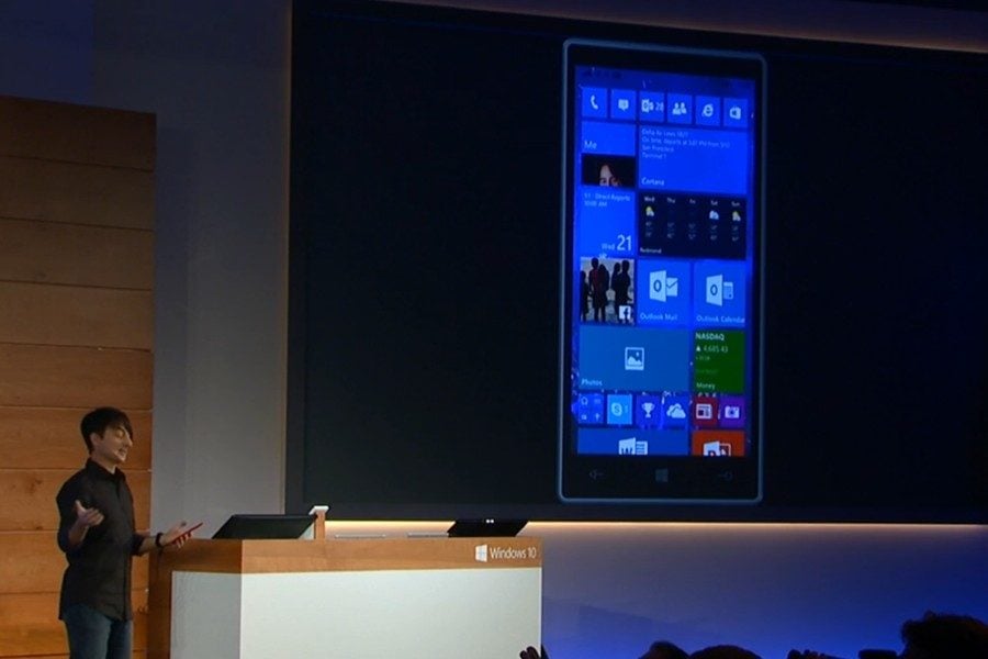 Windows 10 pour smartphones