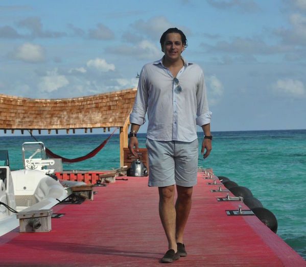 Matthieu Dejardins prépare son "pitch"