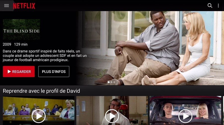 Netflix sur Freebox Mini 4K